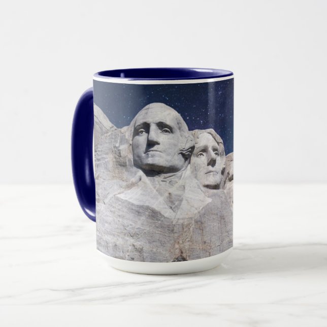 Rushmore Timelapse Himlar Mugg (Framsida vänster)