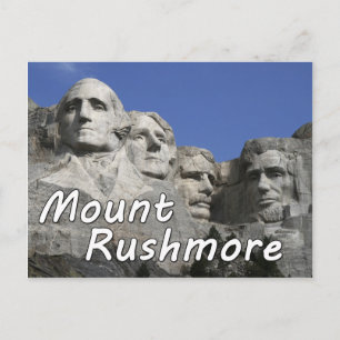 Rushmore-vykort Vykort