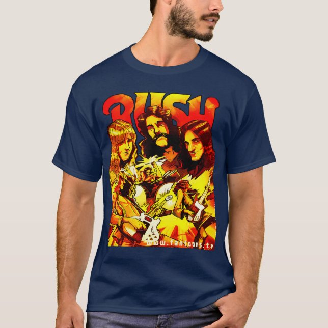 Rushs Band boy friend T Shirt (Framsida)