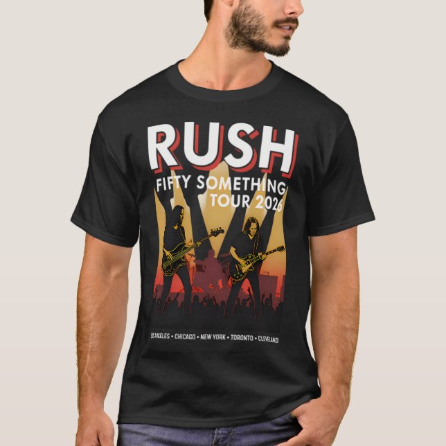 RushS Band-turné 2026 T Shirt (Framsida)
