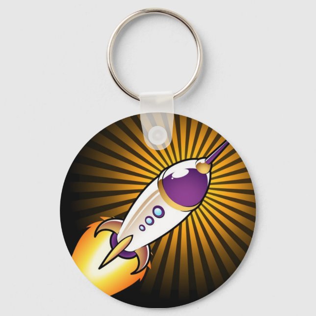 Rushville-Industry Rockets Keychain #1 Nyckelring (Framsida)