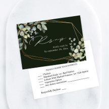 Rusitc Eucalyptus & Guld med OSA av måltid - Grönt