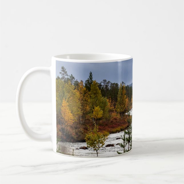 Ruska, färger i Finland, hösten Kaffemugg (Vänster)