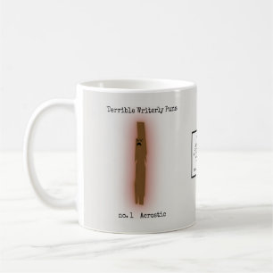 Ruskiga Writerly vitsar Kaffemugg