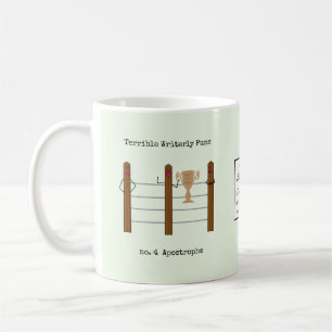 Ruskiga Writerly vitsar Kaffemugg