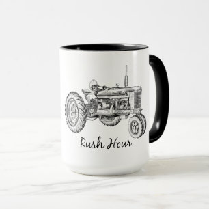 Rusningstidkaffemugg Mugg