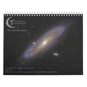 Russ McKinneys 2026 astrofotografikalender Kalender