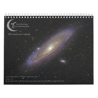 Russ McKinneys 2026 astrofotografikalender Kalender