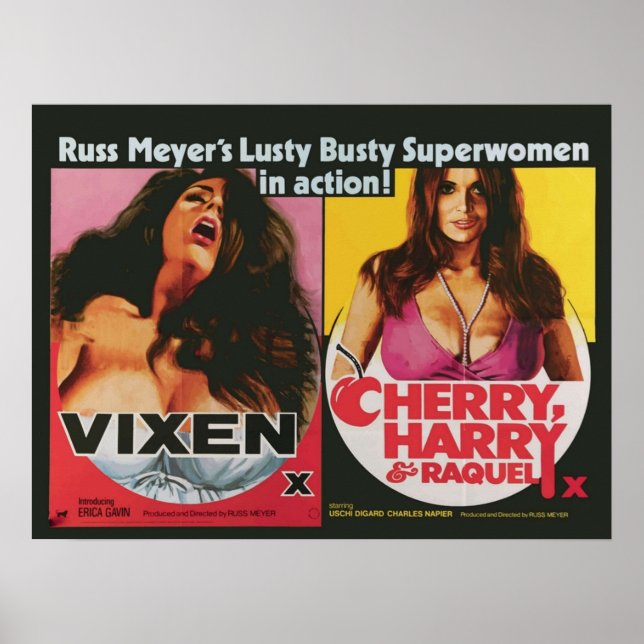 Russ Meyer Poster (Framsidan)