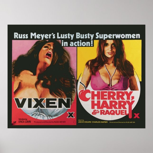 Russ Meyer Poster (Framsidan)