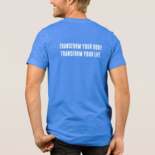 Russ Yeager Coaching Signatur Logo Tri-Blend Tröja (Baksida)