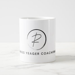 Russ Yeager Coaching Signature Logo Jumbo Mugg