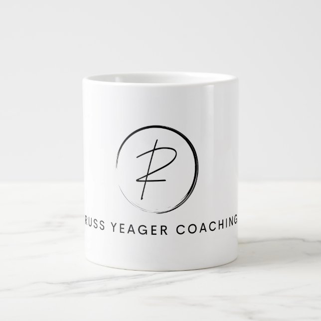Russ Yeager Coaching Signature Logo Jumbo Mugg (Framsidan)