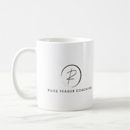 Russ Yeager Coaching Signature Logo Kaffemugg
