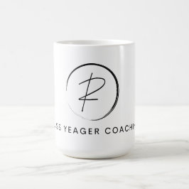 Russ Yeager Coaching Signature Logo Kaffemugg