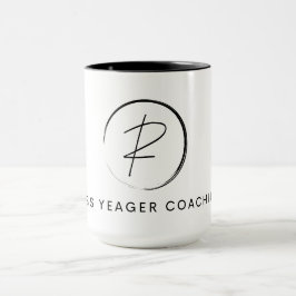 Russ Yeager Coaching Signature Logo Mugg