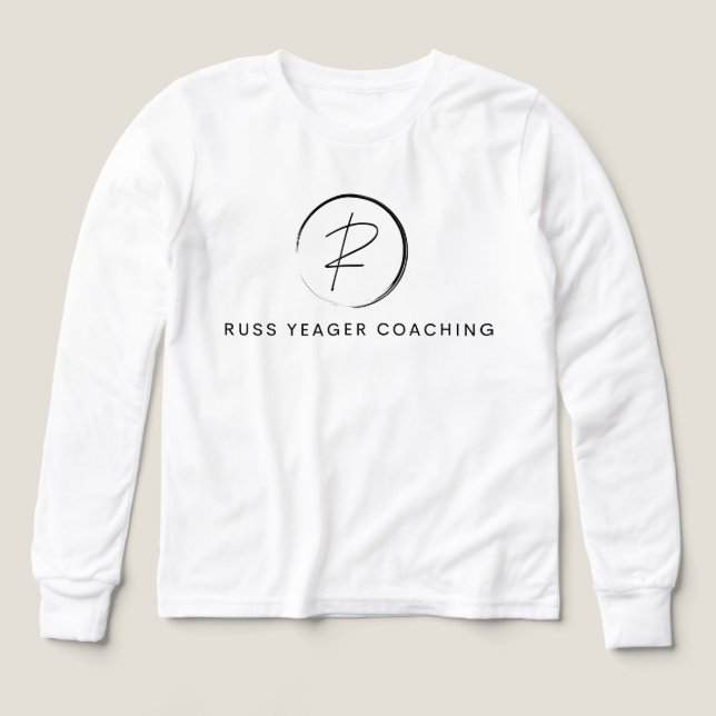 Russ Yeager Coaching Signature Logo T Shirt (Design framsida)