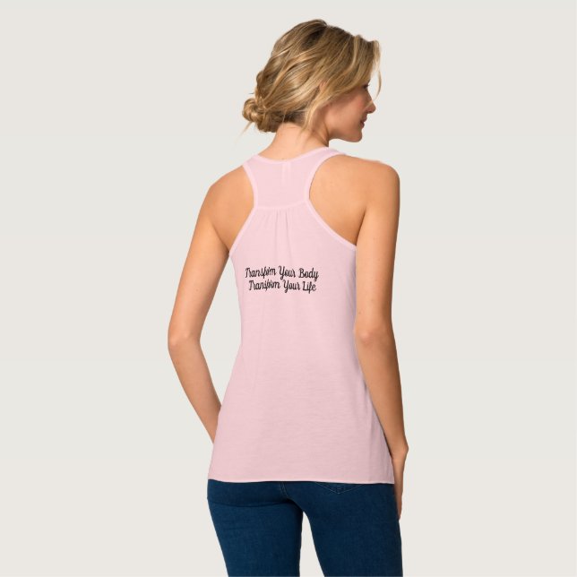 Russ Yeager Coaching Signature Logo Tank Top Linne Med Racerback (Hel baksida)