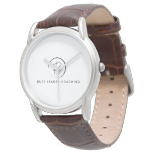 Russ Yeager Coaching Signaturlogotyp Armbandsur