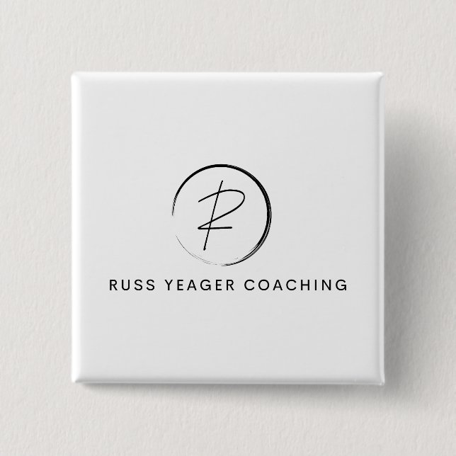 Russ Yeager Coaching Signaturlogotyp Knapp (Framsida)