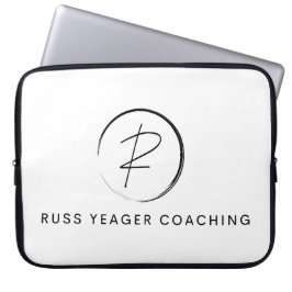 Russ Yeager Coaching Signaturlogotyp Laptop Fodral