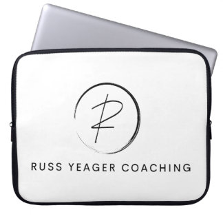 Russ Yeager Coaching Signaturlogotyp Laptop Fodral