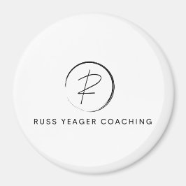 Russ Yeager Coaching Signaturlogotyp Magnet