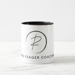 Russ Yeager Coaching Signaturlogotyp Mugg