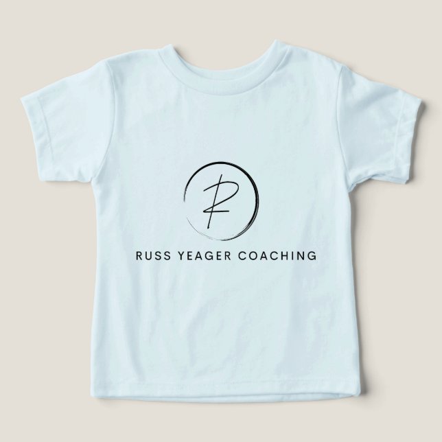 Russ Yeager Coaching Signaturlogotyp T Shirt (Design Framsida)