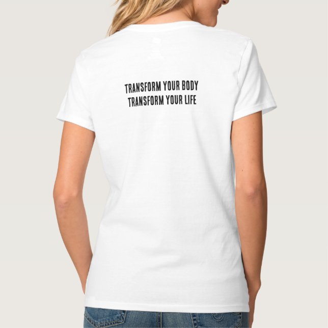 Russ Yeager Coaching Signaturlogotyp T Shirt (Baksida)