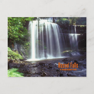Russel Fall, Tasmania, Australien Vykort