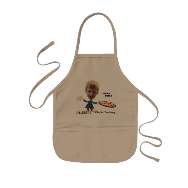 RUSSELL APRON BARNFÖRKLÄDE (Framsidan)