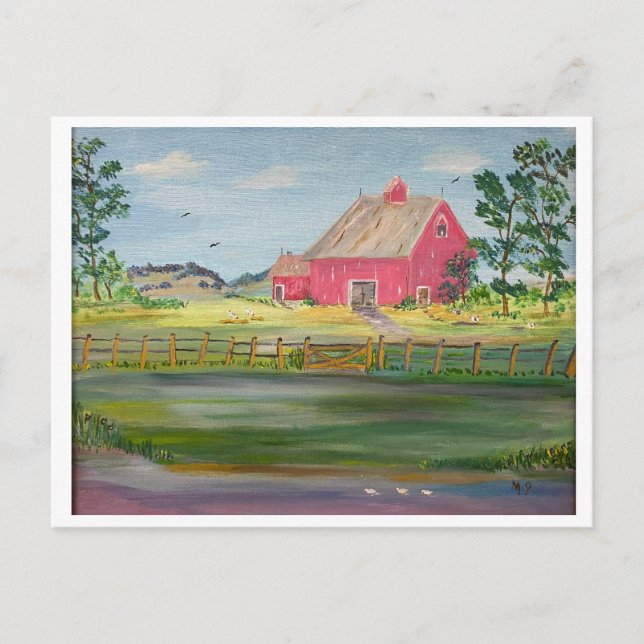 Russell Barn 2000 MEJP Vykort (Framsida)