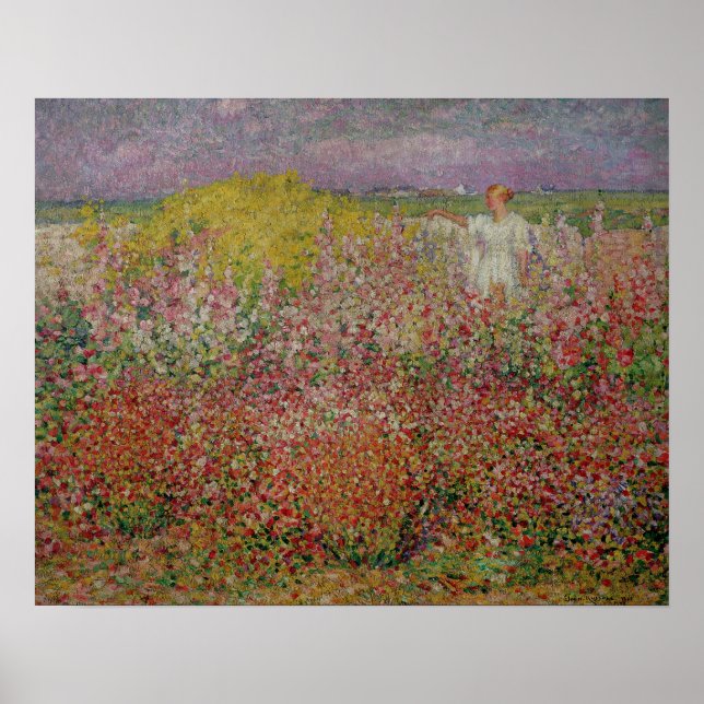 Russell bland blommorna på Belle Isle Poster (Framsidan)