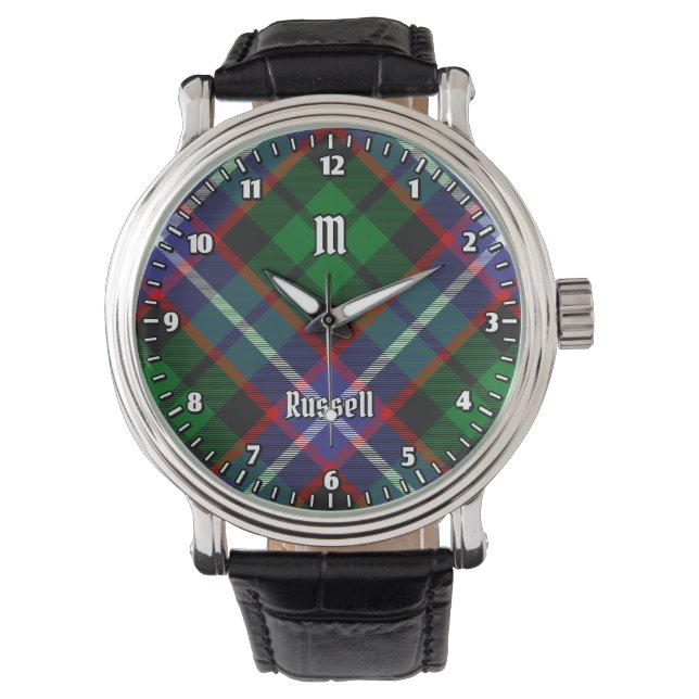 Russell Clan Tartan Armbandsur (Framsida)