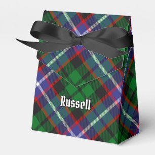 Russell Clan Tartan Presentaskar
