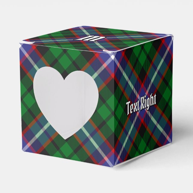 Russell Clan Tartan Presentaskar (Framsidan Sidan)