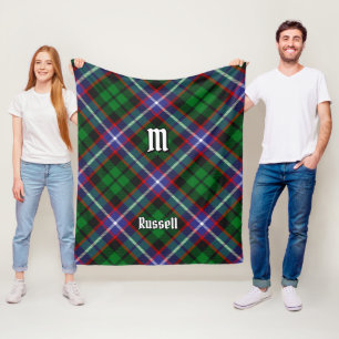 Russell Clanens Tartan Fleecefilt