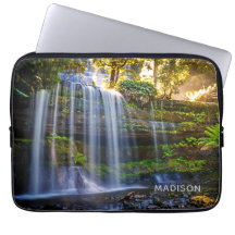 Russell Falls Australia, eget namn laptop sleeve