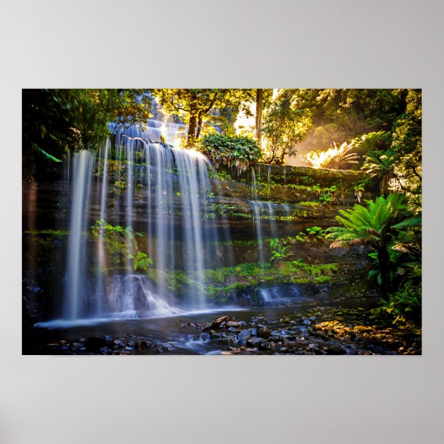 Russell Falls Australia poster (Framsidan)