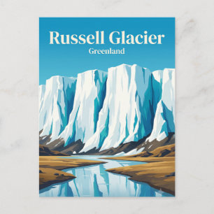 Russell Glacier Grönland Vykort