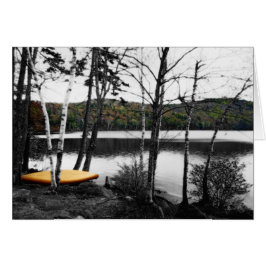 Russell Pond Woodstock New Hampshire Hälsningskort