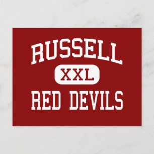 Russell - Red Djävulen - High - Russell Kentucky Vykort
