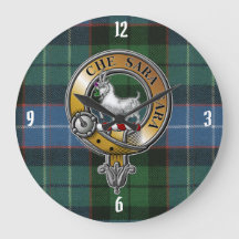 Russell Tartan & Badge