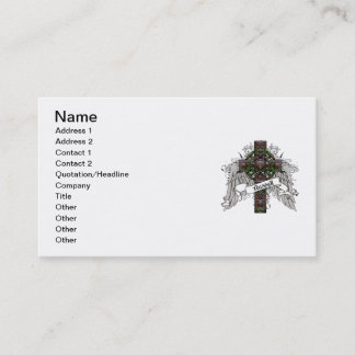 Russell Tartankor Visitkort