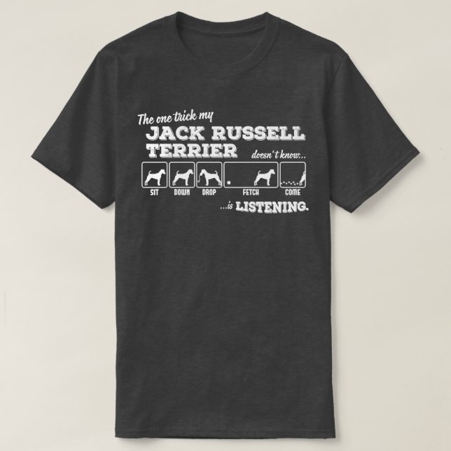 Russell Terrier 1 T Shirt (Design framsida)