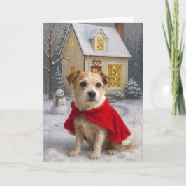 Russell Terrier Holiday Card Helgkort