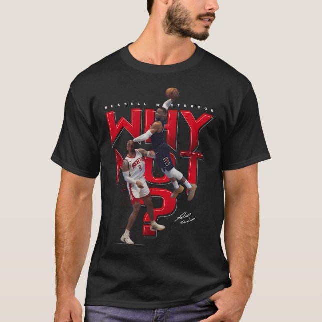 Russell Westbrook Ansikte T Shirt (Framsida)