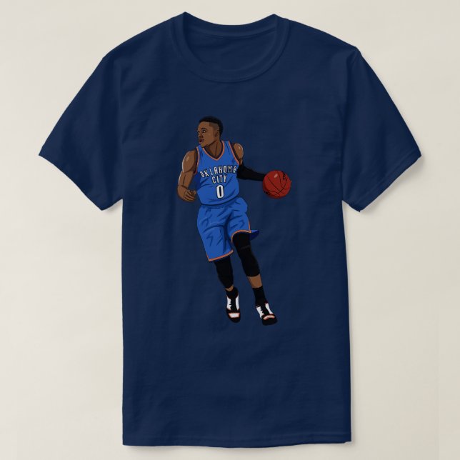 Russell Westbrook OKC T Shirt (Design framsida)