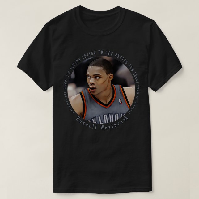 Russell Westbrook T Shirt (Design framsida)